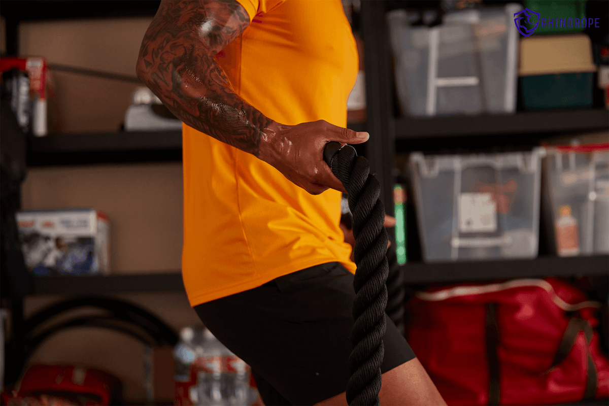 The Best Home Gym Weighted Jump Rope – RhinoRope