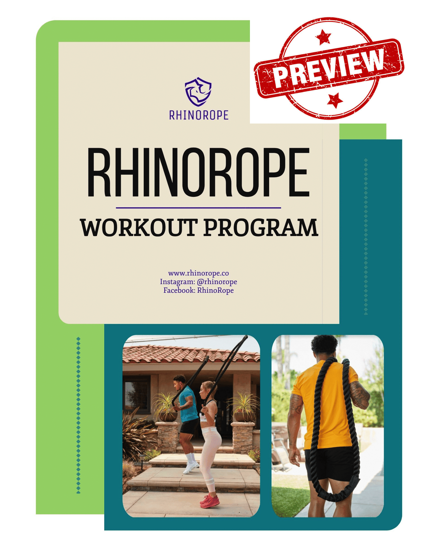 RhinoRope Workout Guide eBook